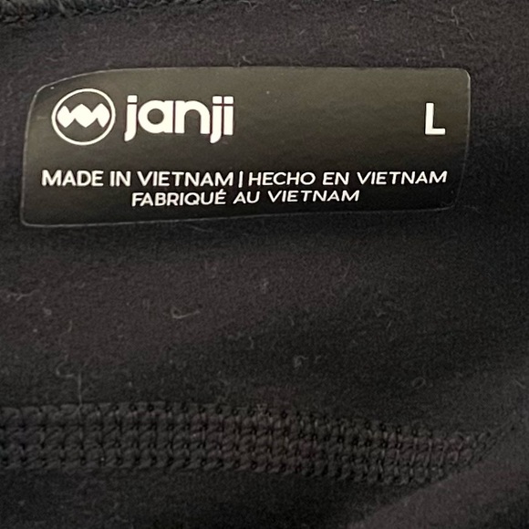 Janji Boreal Fleece Running Tights Men’s Large Black Thermal Trail Zip Pocket - Picture 10 of 13